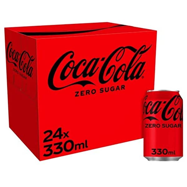 Coca Cola Zero Can Eu 1X24X330ML