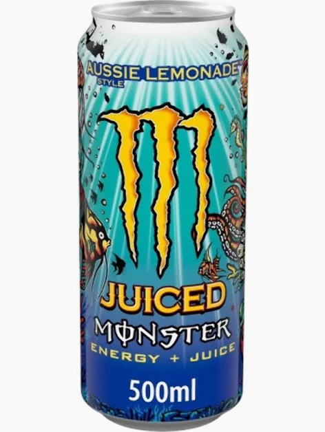 Monster Energy Drink Aussie Lemonade 24x500ml